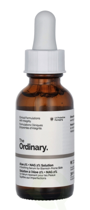 The Ordinary Aloe 2% + NAG 2% Solution 30 ml in the group BEAUTY & HEALTH / Skin care / Face / Skin serum at TP E-commerce Nordic AB (C64009)