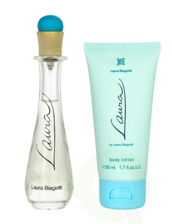 Laura Biagiotti Laura Giftset 75 ml Edt Spray 25ml/Bodylotion 50ml in the group BEAUTY & HEALTH / Gift sets / Gift sets for her at TP E-commerce Nordic AB (C64025)