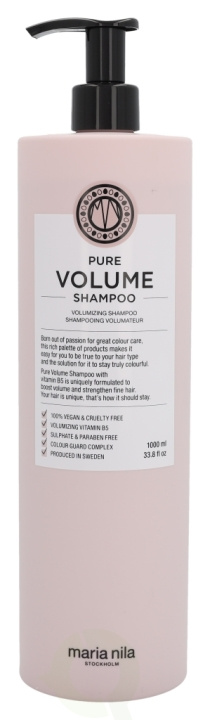 Maria Nila Pure Volume Shampoo 1000 ml Sulphate & Paraben Free in the group BEAUTY & HEALTH / Hair & Styling / Hair care / Schampoo at TP E-commerce Nordic AB (C64374)