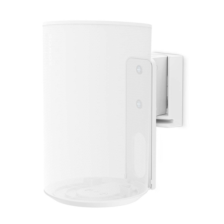 Nedis Speaker Mount | Compatible with: Sonos® Era100 | Wall | 3 kg | Swivel / Tilt | Tiltable | Rotatable | ABS / Metal | White in the group HOME ELECTRONICS / Audio & Picture / Speakers & accessories / Speaker mounts at TP E-commerce Nordic AB (C64443)