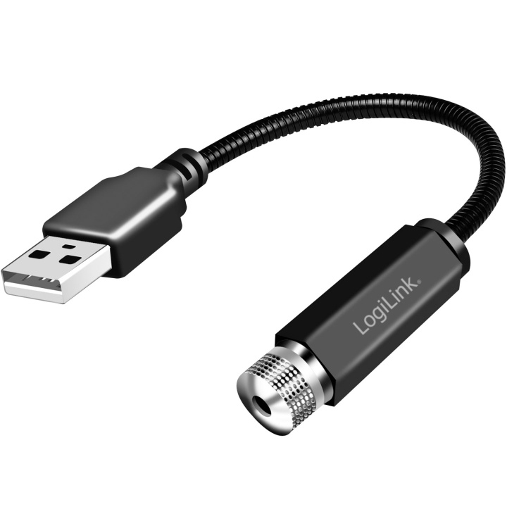 LogiLink LED Starlight 6st ljusmönster USB-A in the group CAR / Car accessories / 12 volts-accessories at TP E-commerce Nordic AB (C64540)