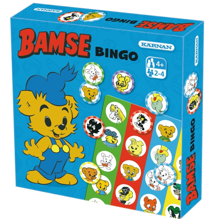 Kärnan Bamse bingo in the group TOYS, KIDS & BABY PRODUCTS / Toys / Board games / Children\'s games at TP E-commerce Nordic AB (C64550)