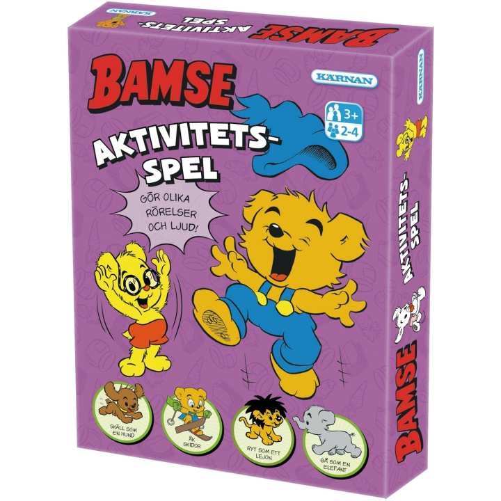 Kärnan Bamse Aktivitetsspel in the group TOYS, KIDS & BABY PRODUCTS / Games / Children\'s games at TP E-commerce Nordic AB (C64553)