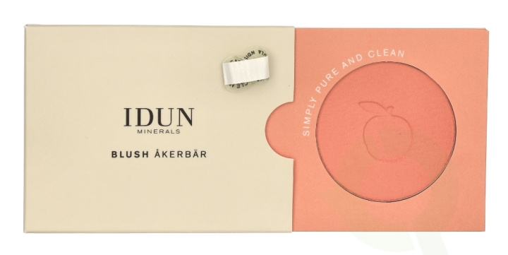 Idun Minerals Pressed Blush 5 g Akerbar in the group BEAUTY & HEALTH / Makeup / Facial makeup / Contour/Highlight at TP E-commerce Nordic AB (C64790)