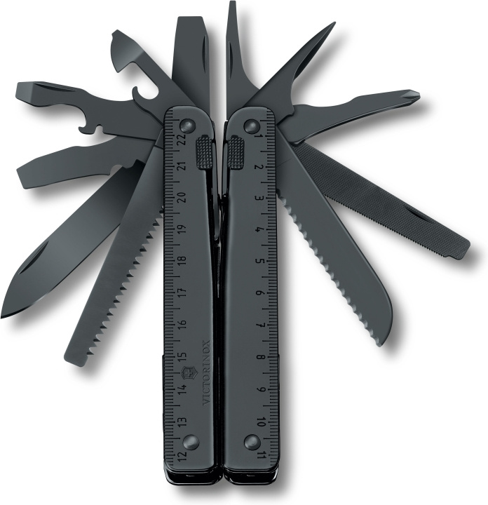 Victorinox SwissTool Burnished multifunction tool, black in the group HOME, HOUSEHOLD & GARDEN / Tools / Other tools & Accesories at TP E-commerce Nordic AB (C64823)