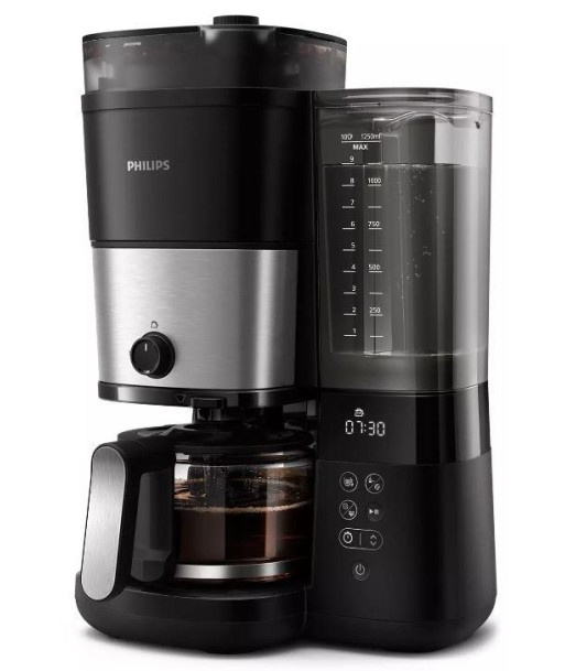 Philips Grind & Brew HD7900/50 kaffemaskin in the group HOME, HOUSEHOLD & GARDEN / Household appliances / Coffee makers and accessories / Drip coffee makers at TP E-commerce Nordic AB (C64874)