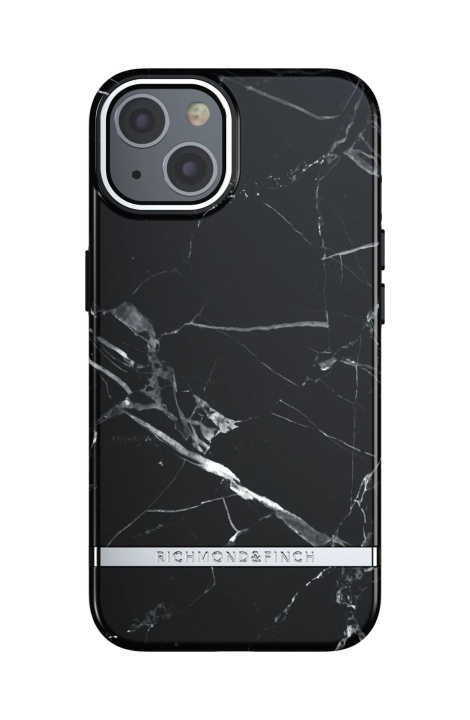 Richmond & Finch iPhone 13 Pro Freedom Case, Black Marble in the group SMARTPHONE & TABLETS / Phone cases / Apple / iPhone 13 Pro / Cases at TP E-commerce Nordic AB (C64911)