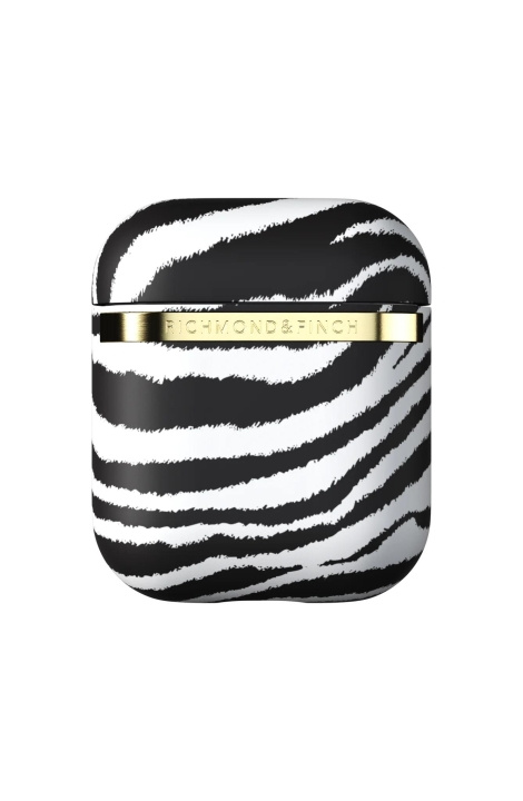 Richmond & Finch Airpod Case, Zebra in the group HOME ELECTRONICS / Audio & Picture / Headphones & Accessories / Accessories at TP E-commerce Nordic AB (C64925)