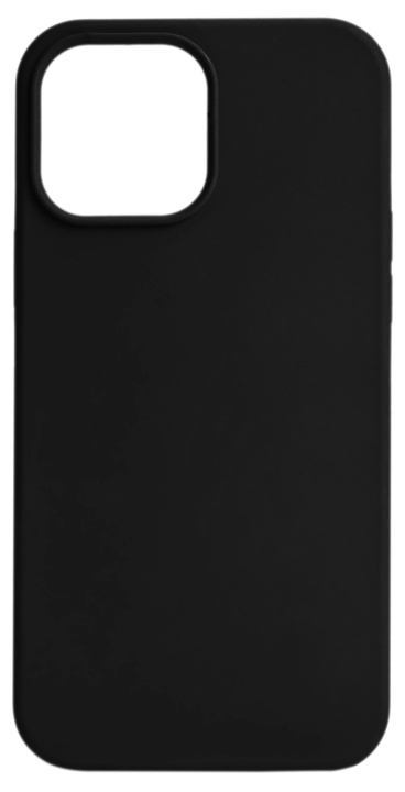 Essentials iPhone 12 mini silicone back cover, Black in the group SMARTPHONE & TABLETS / Phone cases / Apple / iPhone 12 Mini at TP E-commerce Nordic AB (C64969)