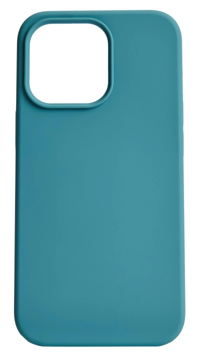 Essentials iPhone 13 Mini silicone back cover, Green in the group SMARTPHONE & TABLETS / Phone cases / Apple / iPhone 13 Mini at TP E-commerce Nordic AB (C64990)