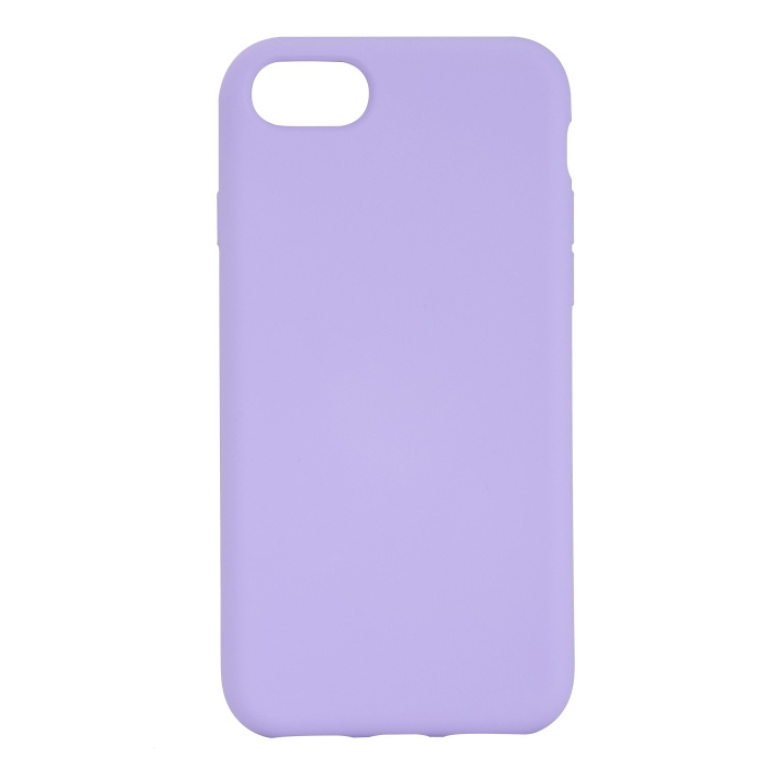 Essentials iPhone 6/7/8/SE (2020/2022) Silicone back cov,Purp in the group SMARTPHONE & TABLETS / Phone cases / Apple / iPhone SE (2nd gen & 3rd gen) / Cases at TP E-commerce Nordic AB (C65048)