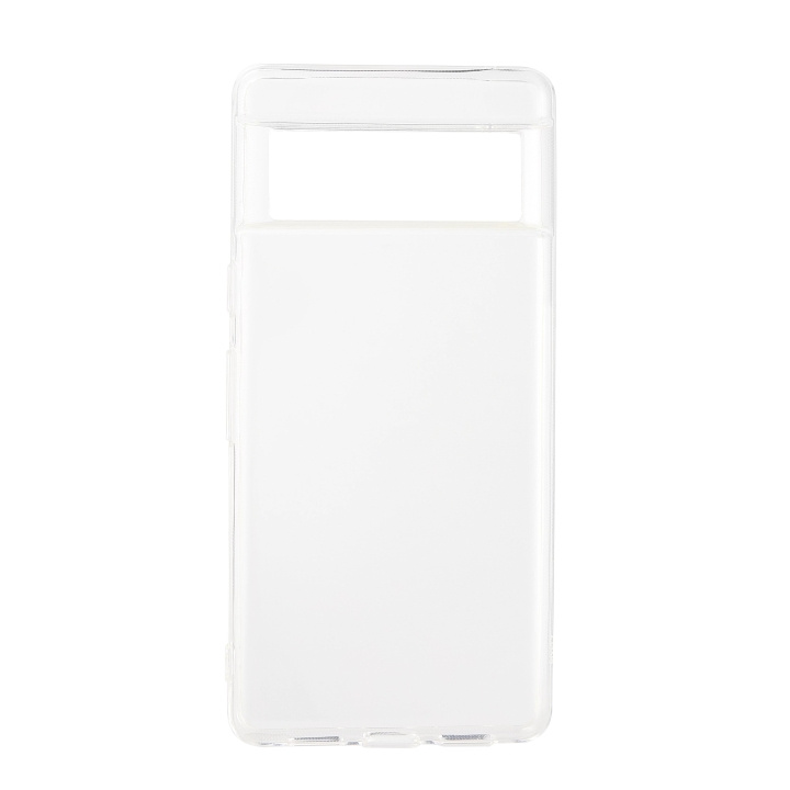 Essentials Google Pixel 6a TPU back cover, transparent in the group SMARTPHONE & TABLETS / Phone cases / Google at TP E-commerce Nordic AB (C65074)