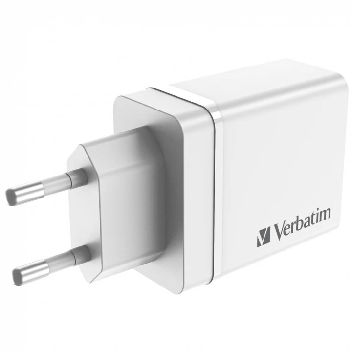 Verbatim CHR-30EU2 USB Charger 30W with 1 x USB-C® PD 20W in the group SMARTPHONE & TABLETS / Chargers & Cables / Wall charger / Wall charger USB-C at TP E-commerce Nordic AB (C65088)