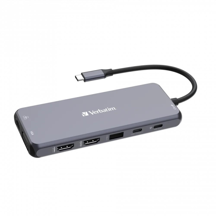 Verbatim USB-C Pro Multiport Hub 14 Port CMH-14 in the group COMPUTERS & PERIPHERALS / Computer accessories / USB-Hubs at TP E-commerce Nordic AB (C65091)