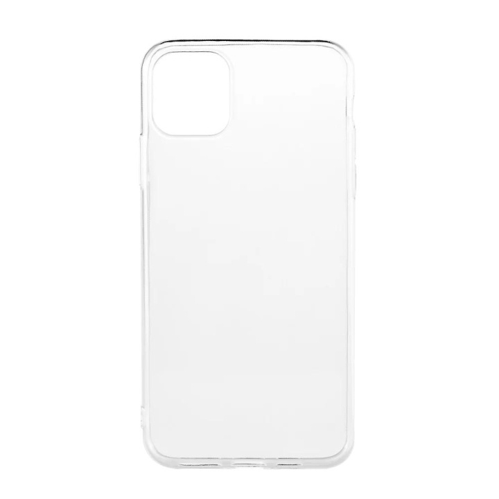 Essentials iPhone 11 Pro Max, TPU back cover, Transparent in the group SMARTPHONE & TABLETS / Phone cases / Apple / iPhone 11 Pro Max at TP E-commerce Nordic AB (C65189)