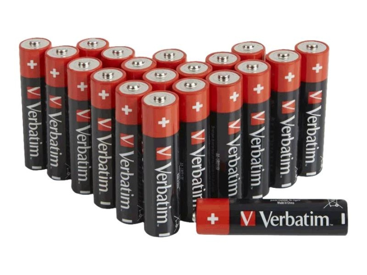 Verbatim Alkaline battery AA 4 20 pack in the group HOME ELECTRONICS / Batteries & Chargers / Batteries / AA at TP E-commerce Nordic AB (C65256)