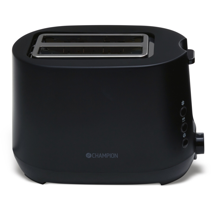 Champion Brödrost 2 skivor 750W BR300 Mattsvart in the group HOME, HOUSEHOLD & GARDEN / Household appliances / Toasters & Bread grills / Toasters at TP E-commerce Nordic AB (C65335)