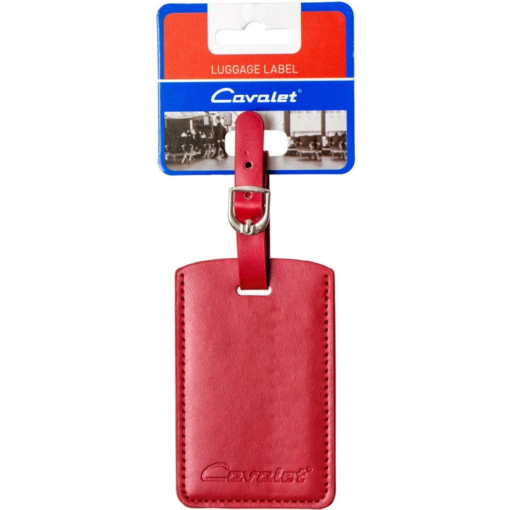 Cavalet Bagagetag Röd in the group Sport, leisure & Hobby / Travel accessories / Other at TP E-commerce Nordic AB (C65347)