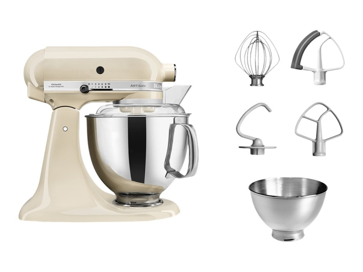 KitchenAid Artisan 5KSM175PSEAC köksmaskin 4,8 liter in the group HOME, HOUSEHOLD & GARDEN / Household appliances / Food processor & Kitchen appliances / Food processors at TP E-commerce Nordic AB (C65353)