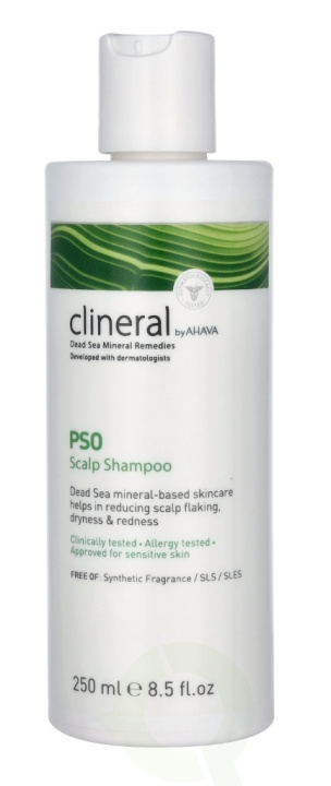 Ahava Clineral PSO Scalp Shampoo 250 ml in the group BEAUTY & HEALTH / Hair & Styling / Hair care / Schampoo at TP E-commerce Nordic AB (C65441)