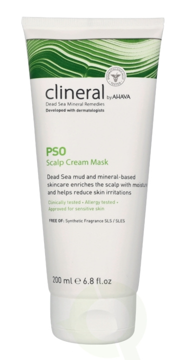 Ahava Clineral PSO Scalp Cream Mask 200 ml in the group BEAUTY & HEALTH / Hair & Styling / Hair care / Hair Mask at TP E-commerce Nordic AB (C65443)