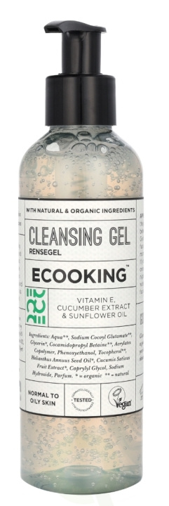 Ecooking Cleansing Gel 200 ml in the group BEAUTY & HEALTH / Skin care / Face / Cleaning at TP E-commerce Nordic AB (C65483)