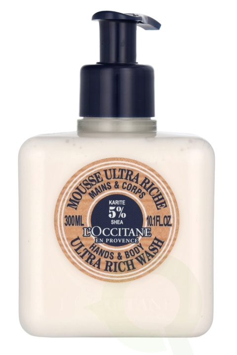 L\'Occitane Shea Ultra Rich Hand & Body Wash 300 ml in the group BEAUTY & HEALTH / Skin care / Body health / Bath & Shower gels at TP E-commerce Nordic AB (C65506)