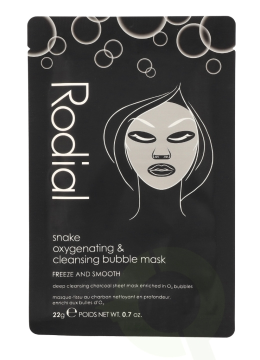 Rodial Snake Bubble Mask Set 88 g 4x22gr in the group BEAUTY & HEALTH / Skin care / Face / Masks at TP E-commerce Nordic AB (C65539)