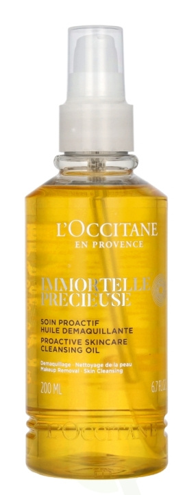 L\'Occitane Immortelle Precious Cleansing Oil 200 ml in the group BEAUTY & HEALTH / Skin care / Face / Cleaning at TP E-commerce Nordic AB (C65570)