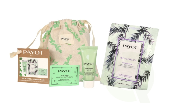 Payot Your Anti-Blemish Routine Set 30 ml Pate Grise Jour 30ml/1x Pate Grise Mattifying Papers/1x Morning Mask Teens Dreams in the group BEAUTY & HEALTH / Gift sets / Gift sets for her at TP E-commerce Nordic AB (C65572)