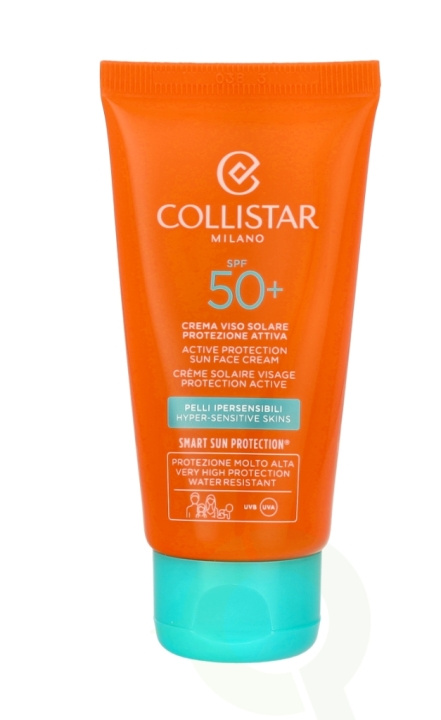 Collistar Active Protection Sun Face Cream SPF50+ 50 ml in the group BEAUTY & HEALTH / Skin care / Tanning / Sunscreen at TP E-commerce Nordic AB (C65578)