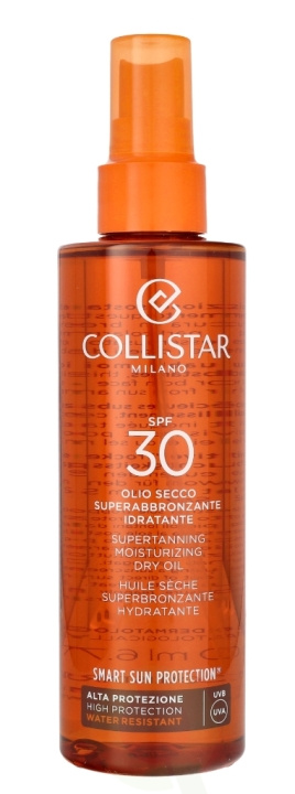 Collistar Supertanning Moisturizing Dry Oil SPF30 200 ml in the group BEAUTY & HEALTH / Skin care / Tanning / Sunscreen at TP E-commerce Nordic AB (C65580)