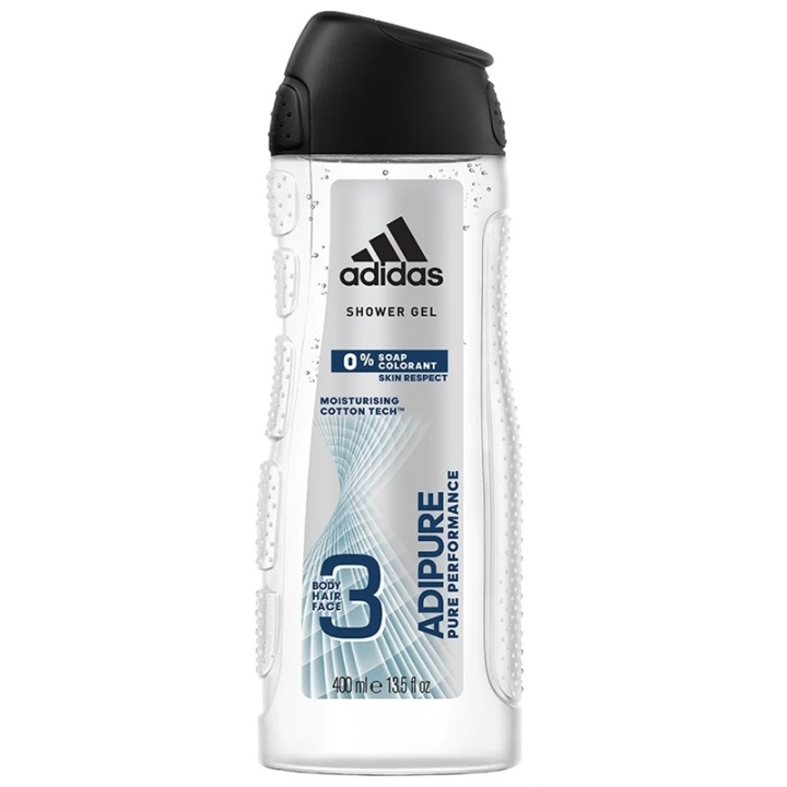 adidas Adipure Shower Gel 400ml in the group BEAUTY & HEALTH / Skin care / Body health / Bath & Shower gels at TP E-commerce Nordic AB (C65682)