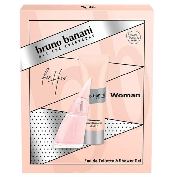 Bruno Banani Giftset Bruno Banani Woman Edt 30ml + Shower Gel 50ml in the group BEAUTY & HEALTH / Gift sets / Gift sets for her at TP E-commerce Nordic AB (C65705)