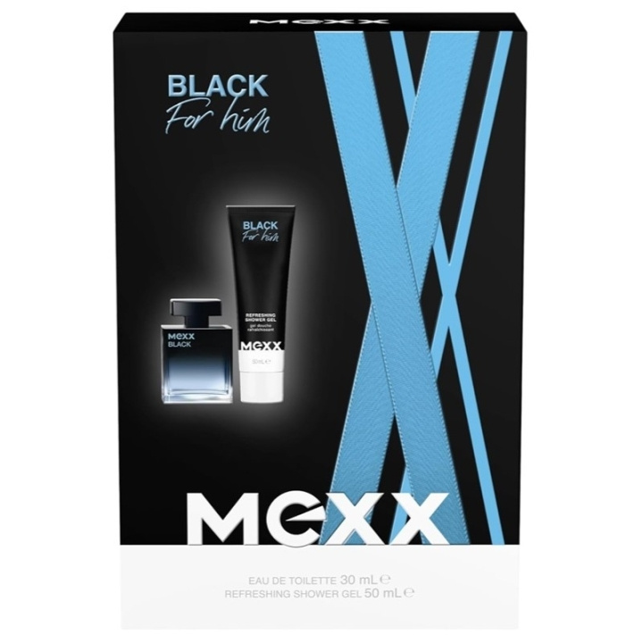 Mexx Giftset Mexx Black Man Edt 30ml + Shower Gel 50ml in the group BEAUTY & HEALTH / Gift sets / Gift sets for him at TP E-commerce Nordic AB (C65710)