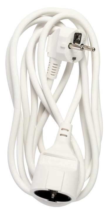 Nordic Quality Extension cord with grounding, 3m in the group HOME, HOUSEHOLD & GARDEN / Electricity & Lighting / Power strips at TP E-commerce Nordic AB (C65812)
