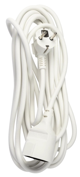 Nordic Quality Grounded extension cord, 5m in the group HOME, HOUSEHOLD & GARDEN / Electricity & Lighting / Power strips at TP E-commerce Nordic AB (C65813)