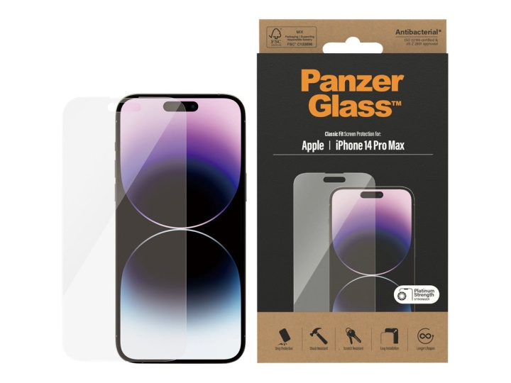 PanzerGlass Apple iPhone 14 Pro Max in the group SMARTPHONE & TABLETS / Phone cases / Apple / iPhone 14 at TP E-commerce Nordic AB (C65892)