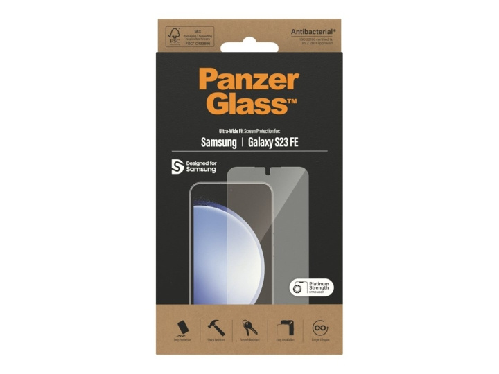 PanzerGlass Klar Samsung Galaxy S23 FE in the group SMARTPHONE & TABLETS / Phone cases / Samsung at TP E-commerce Nordic AB (C65914)