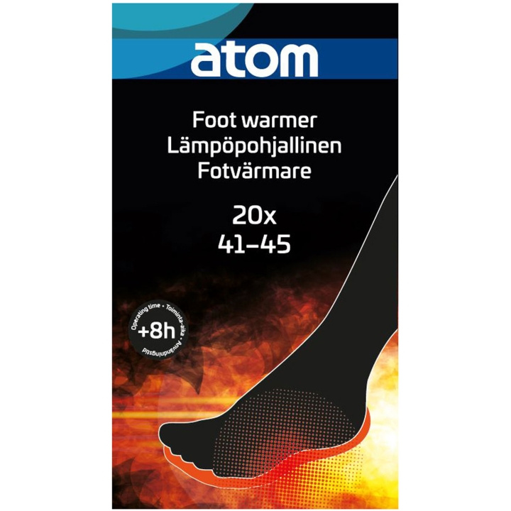 Atom Termisk innersula strl 41–45 20 st in the group Sport, leisure & Hobby / Outdoor recreation / Outdoor recreation gadgets at TP E-commerce Nordic AB (C66005)