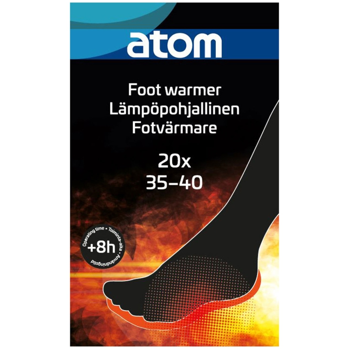 Atom Termisk innersula strl 35-40 20 st in the group Sport, leisure & Hobby / Outdoor recreation / Outdoor recreation gadgets at TP E-commerce Nordic AB (C66006)