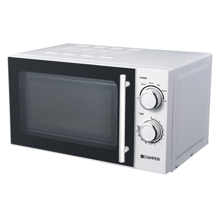 Champion Mikrovågsugn 20L 700W Vit in the group HOME, HOUSEHOLD & GARDEN / Household appliances / Microwave ovens at TP E-commerce Nordic AB (C66013)