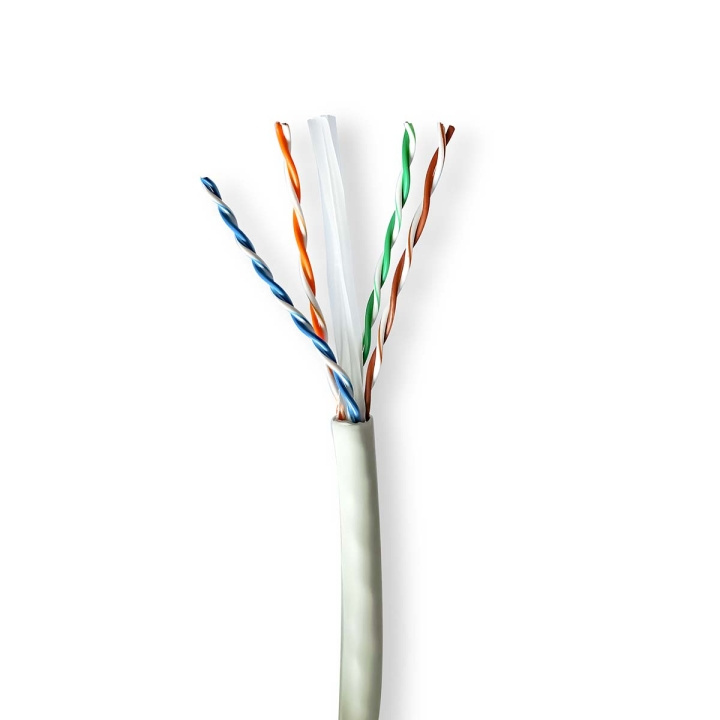 Nedis Network Cable Roll | CAT6a | Solid | U/UTP | Copper | 305.0 m | Indoor | Round | LSZH | Grey | Pull Box in the group COMPUTERS & PERIPHERALS / Computer cables / Network cables / Cat6 at TP E-commerce Nordic AB (C66043)