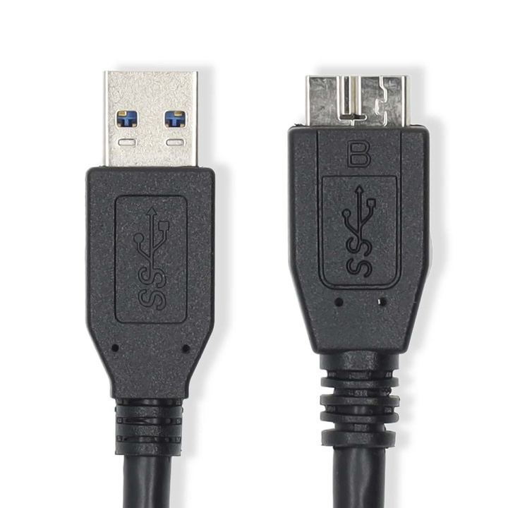 Nedis USB Cable | USB 3.2 Gen 1 | USB-A Male | USB Micro-B Male | 5 Gbps | Nickel Plated | 1.00 m | Round | PVC | Blue | Label in the group COMPUTERS & PERIPHERALS / Computer cables / USB / Micro-USB / Cables at TP E-commerce Nordic AB (C66144)