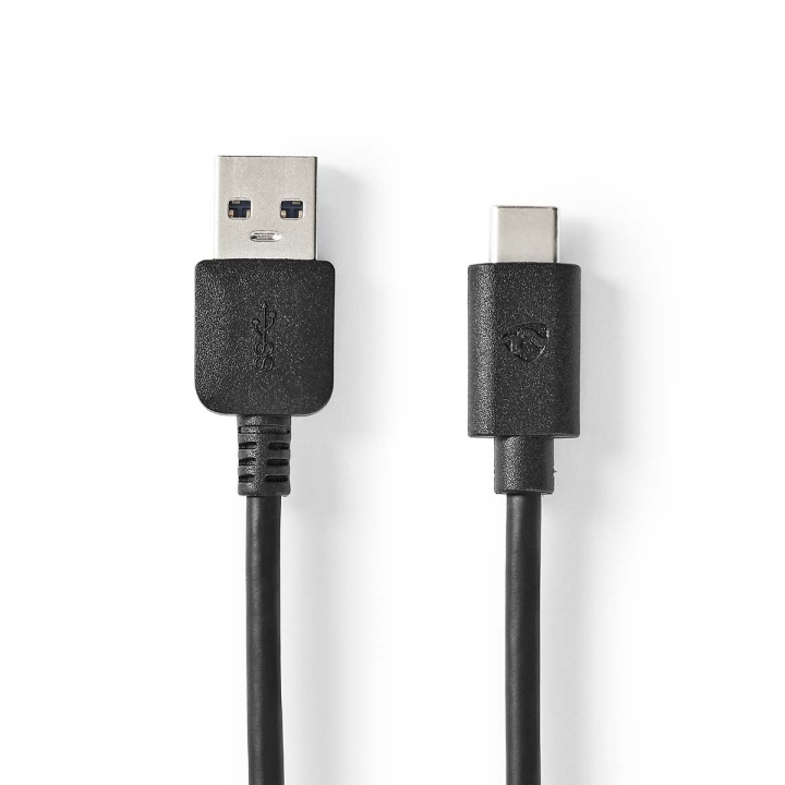 Nedis USB Cable | USB 3.2 Gen 1 | USB-A Male | USB-C™ Male | 60 W | 5 Gbps | Nickel Plated | 2.00 m | Round | PVC | Black | Box in the group COMPUTERS & PERIPHERALS / Computer cables / USB / USB-C at TP E-commerce Nordic AB (C66166)