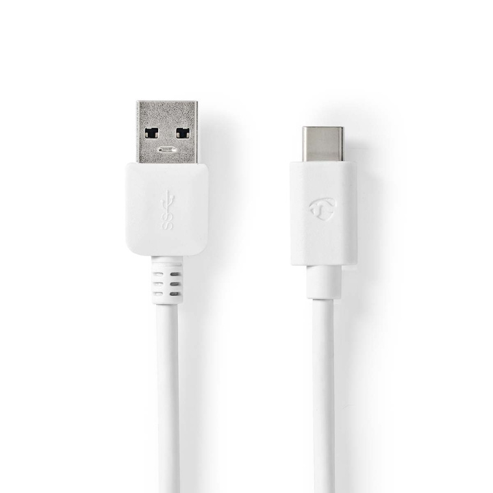 Nedis USB Cable | USB 3.2 Gen 1 | USB-A Male | USB-C™ Male | 60 W | 5 Gbps | Nickel Plated | 1.00 m | Round | PVC | White | Box in the group COMPUTERS & PERIPHERALS / Computer cables / USB / USB-C at TP E-commerce Nordic AB (C66167)