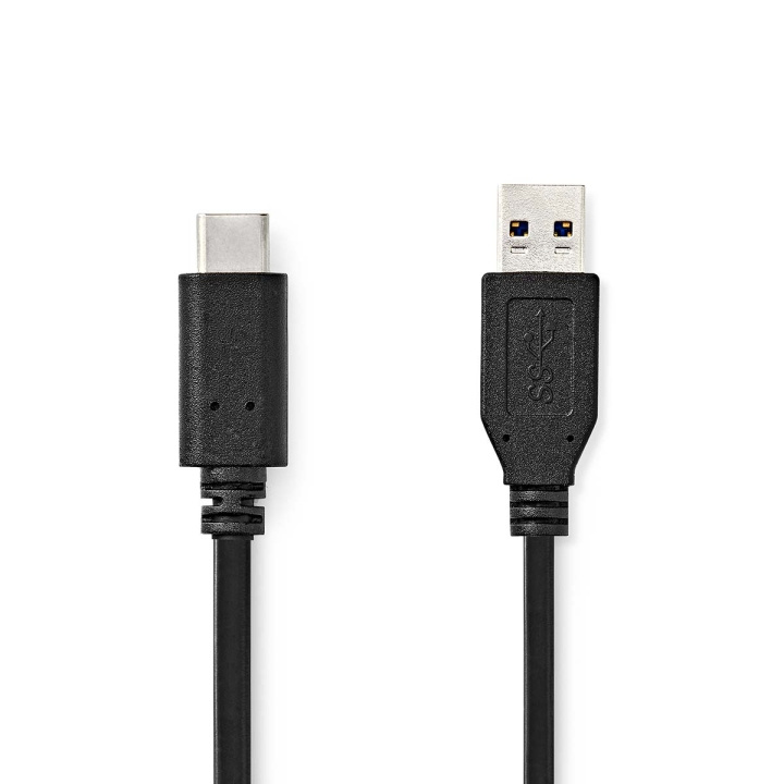 Nedis USB Cable | USB 3.2 Gen 2 | USB-A Male | USB-C™ Male | 60 W | 10 Gbps | Nickel Plated | 1.00 m | Round | PVC | Black | Label in the group COMPUTERS & PERIPHERALS / Computer cables / USB / USB-C at TP E-commerce Nordic AB (C66190)