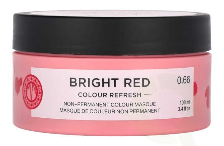 Maria Nila Colour Refresh Non-Pigmented Cream 100 ml 0.66 Bright Red/Sulphate Paraben Free in the group BEAUTY & HEALTH / Hair & Styling / Hair care / Hair Mask at TP E-commerce Nordic AB (C66201)