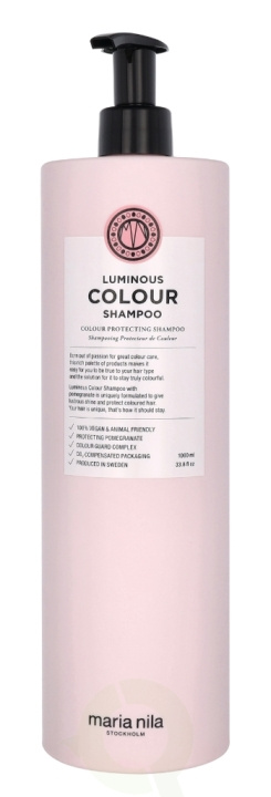 Maria Nila Luminous Colour Shampoo 1000 ml in the group BEAUTY & HEALTH / Hair & Styling / Hair care / Schampoo at TP E-commerce Nordic AB (C66204)