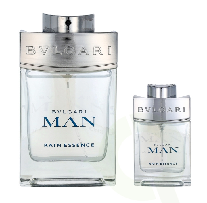 Bvlgari Man Rain Essence Giftset 115 ml Edp Spray 100ml/Edp Spray 15ml in the group BEAUTY & HEALTH / Gift sets / Gift sets for him at TP E-commerce Nordic AB (C66224)